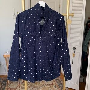 Eddie Bauer Button down flannel shirt